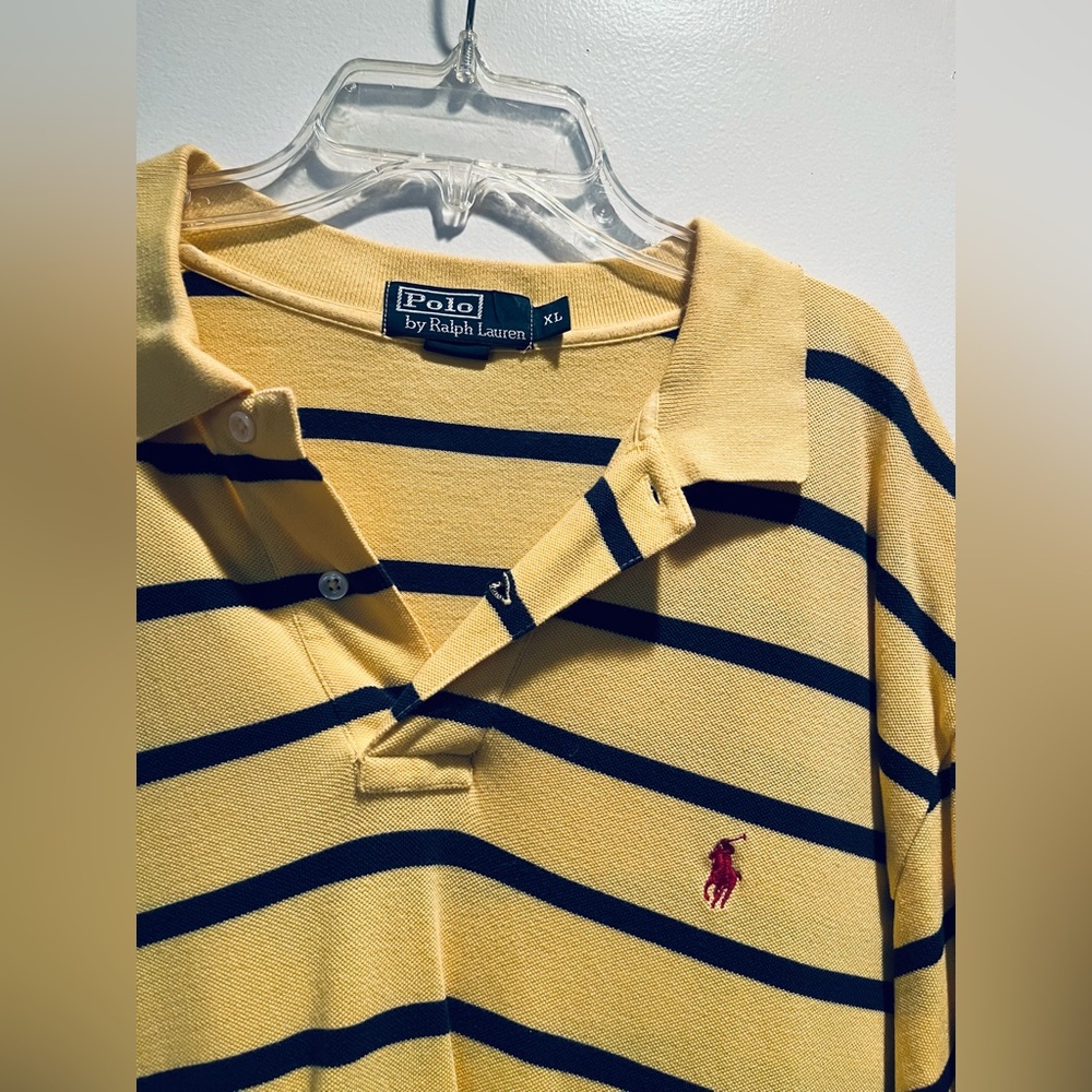 Ralph Lauren yellow Polo Size XL. Great condition!